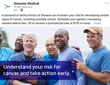 Campaign — payer audience